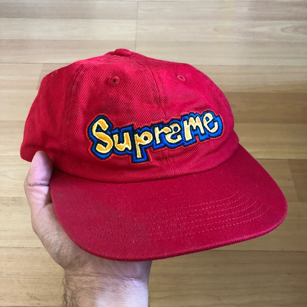 Authentic Red Supreme SnapBack